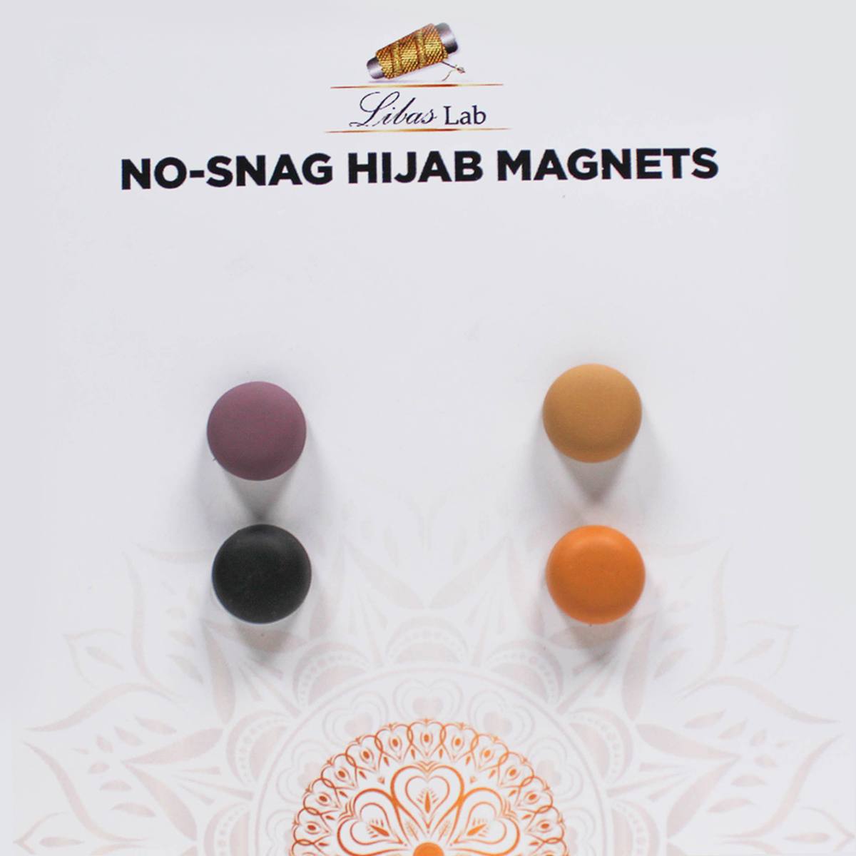 Premium hijab magnets-Mix Colour Round Shape-3