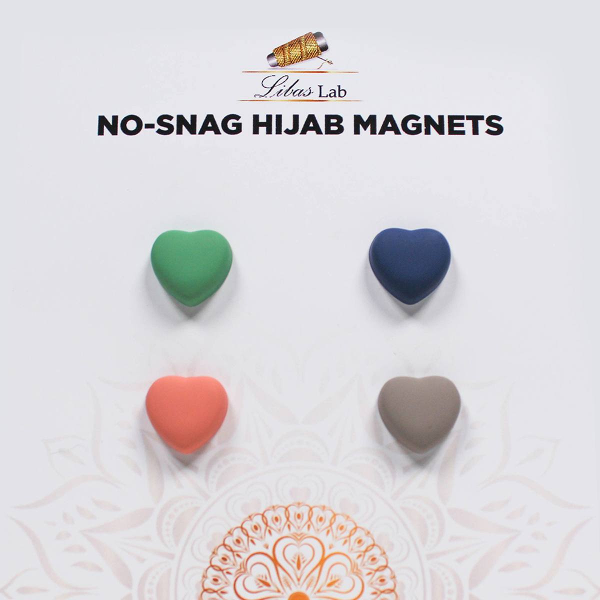 Premium hijab magnets-Heart Shaped-2