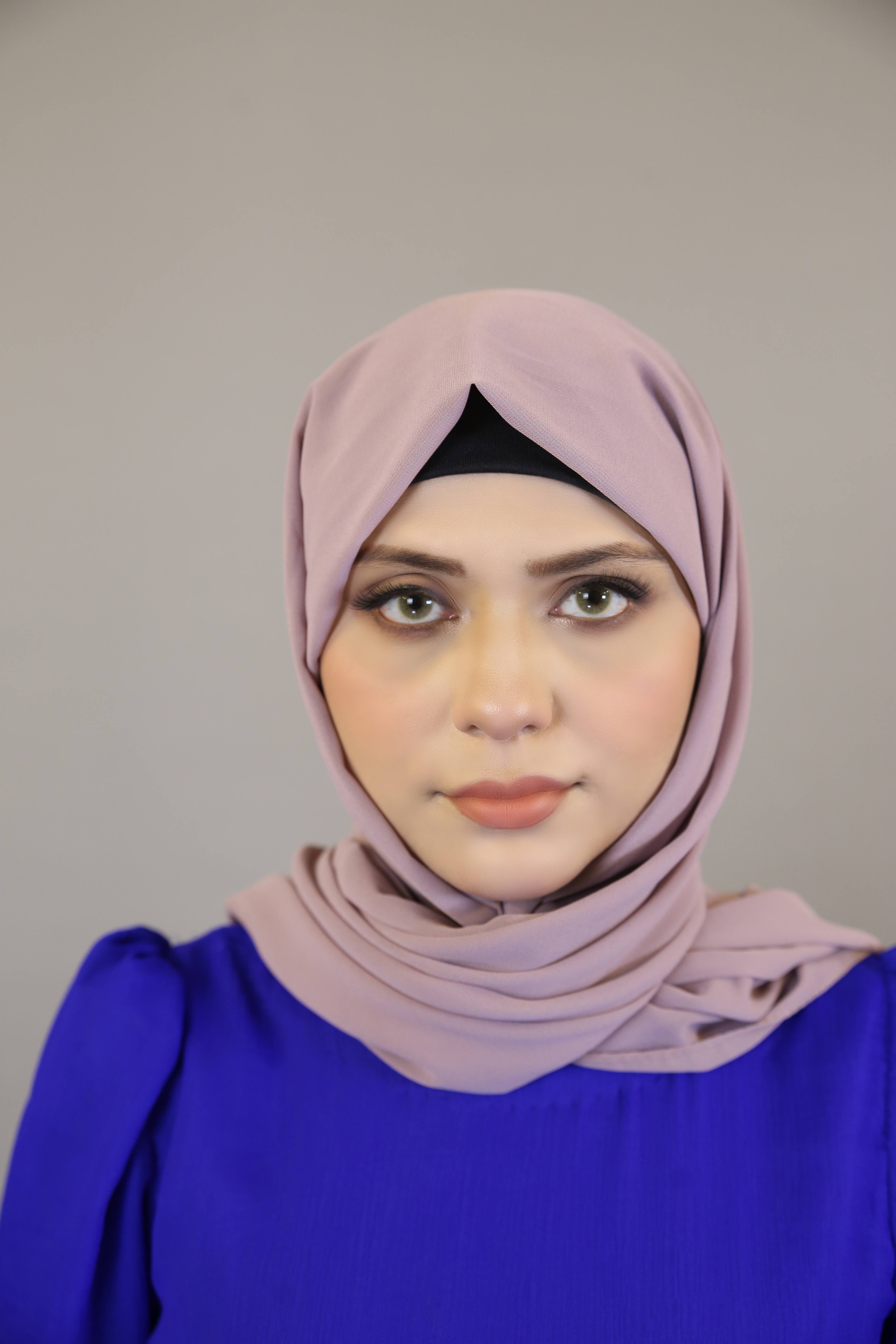 Essential Chiffon hijab- Lavender color