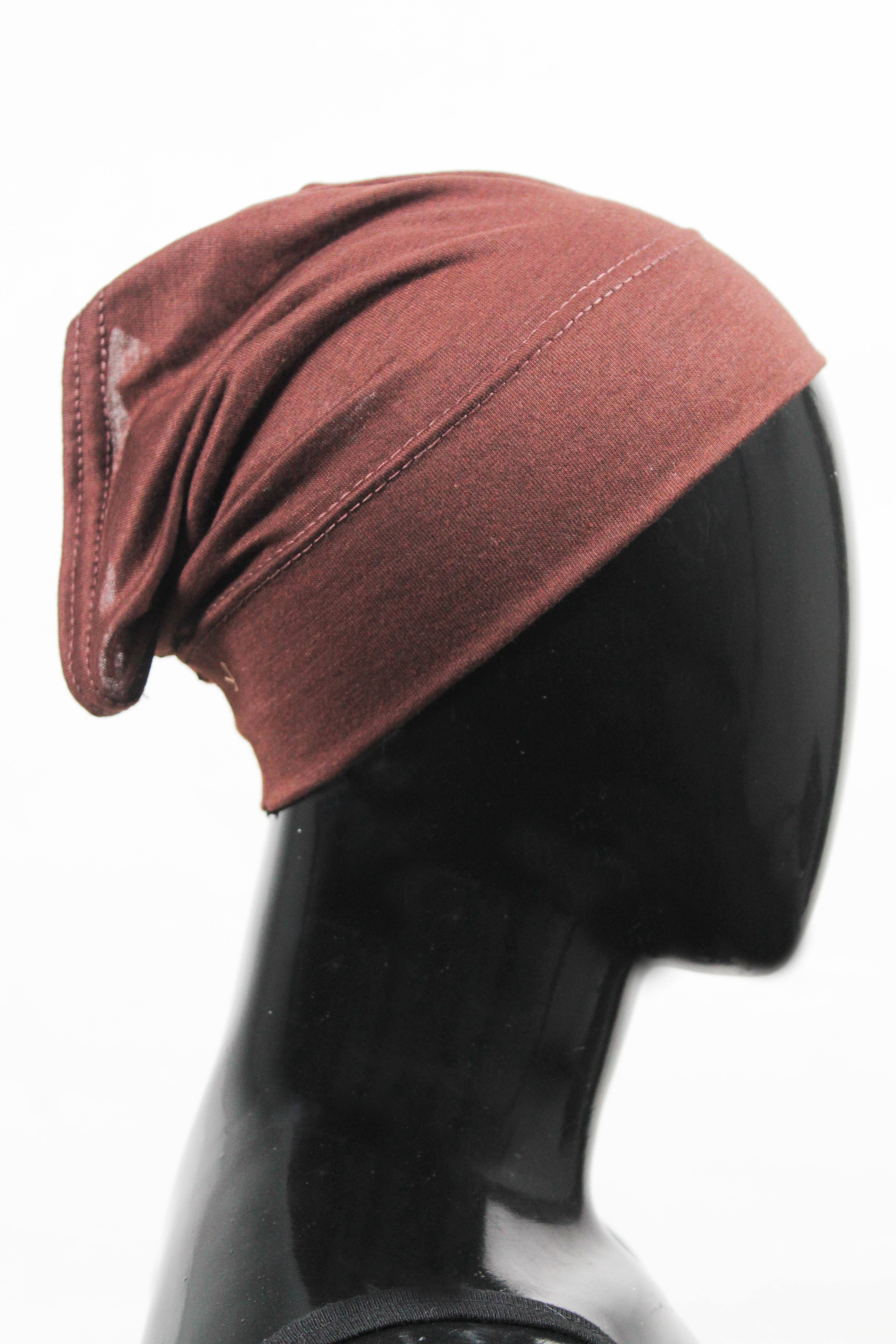 Cotton Undercap - Dark brown