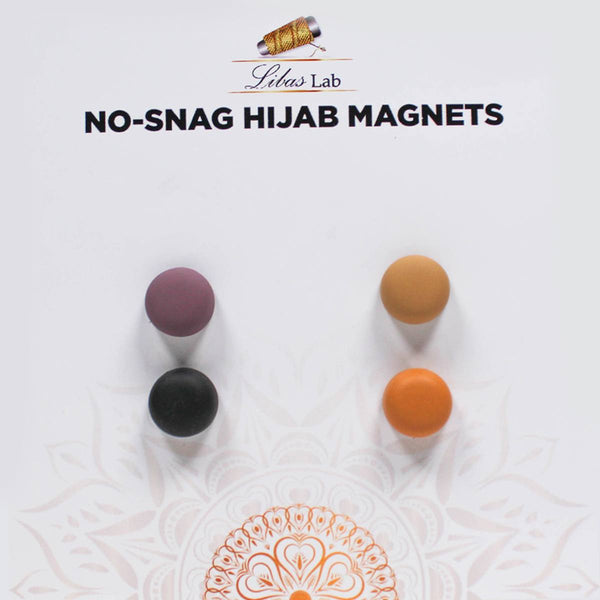 Premium hijab  magnets-Mix Colour Round Shape-3