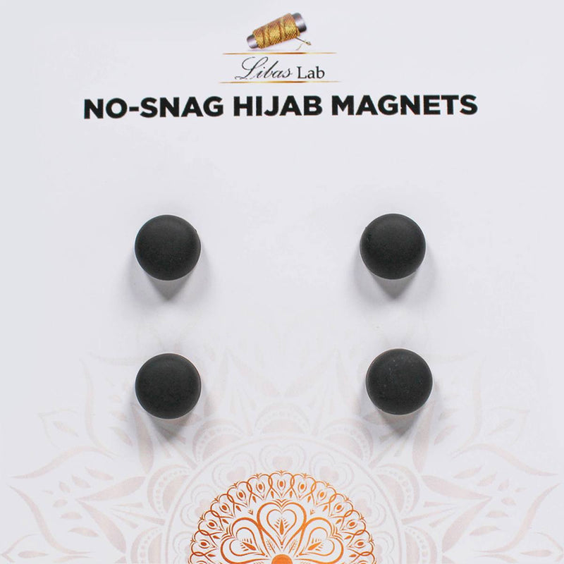 Premium Hijab Magnets -Matte Black