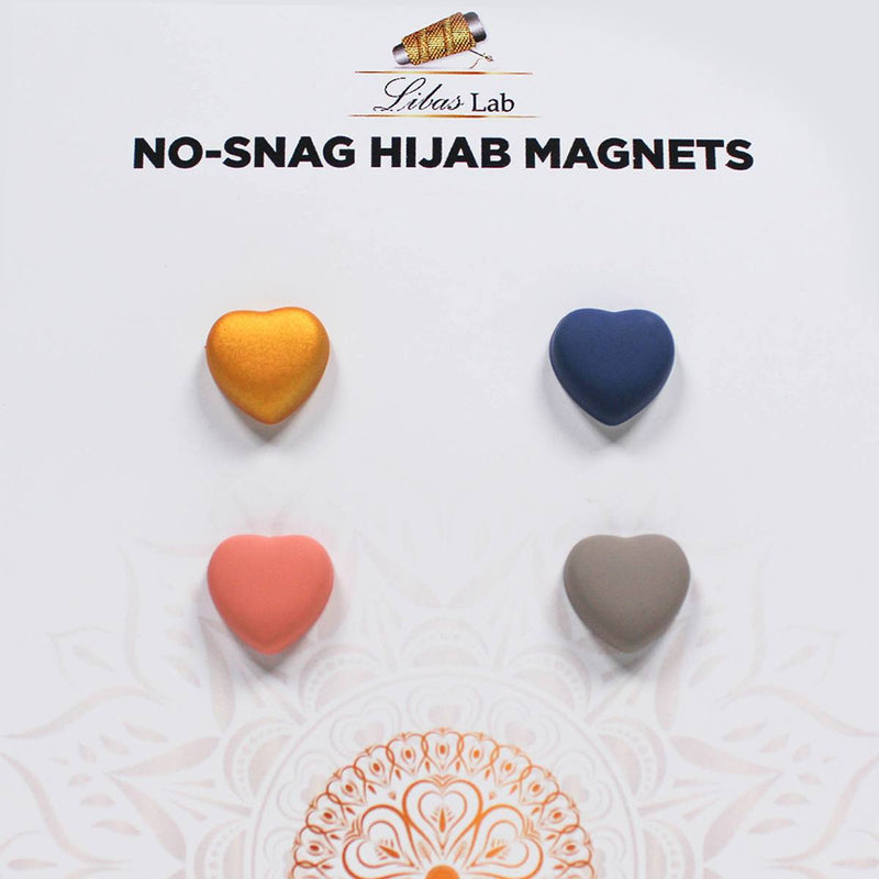 Premium hijab magnets-Heart Shaped-1