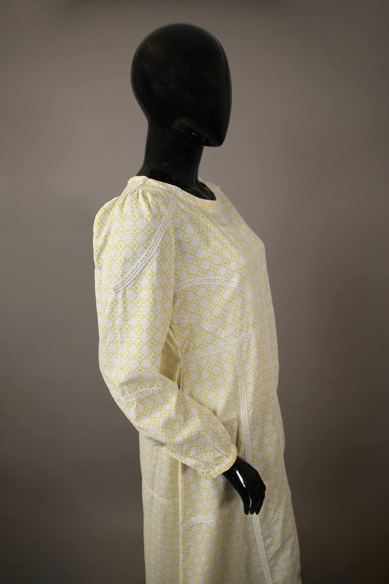 Jasmine- Graceful Cotton printed boho maxi dress