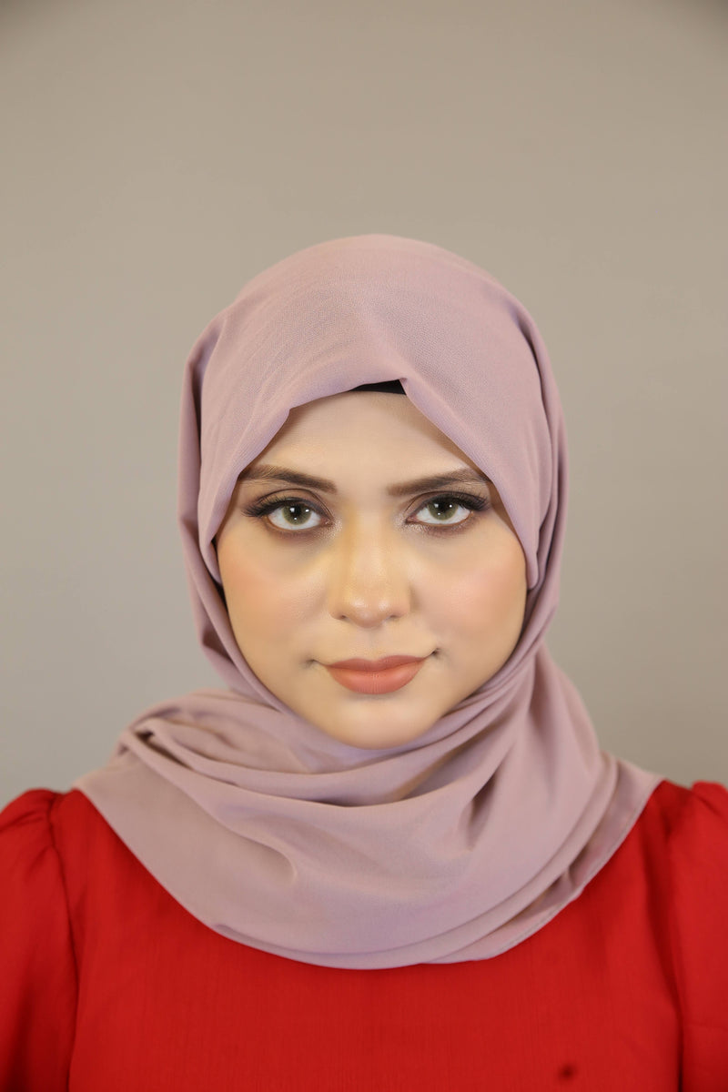 Essential Chiffon hijab- Lavender color