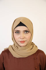 Essential Chiffon hijab-Beige color