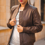 Timeless Handmade Vintage Brown Leather Jacket